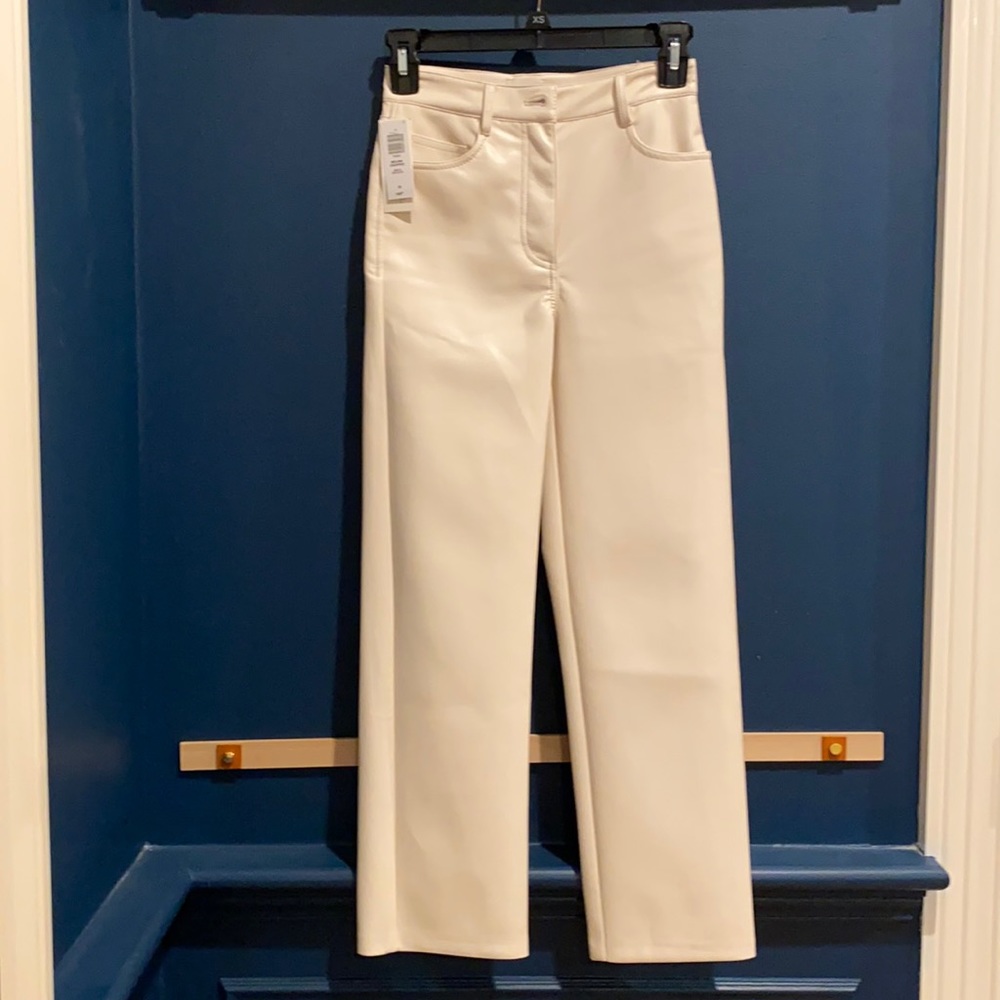 Wilfred faux leather pants